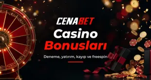 Cenabet Casino bonusları: deneme, yatırım, kayıp ve freespin